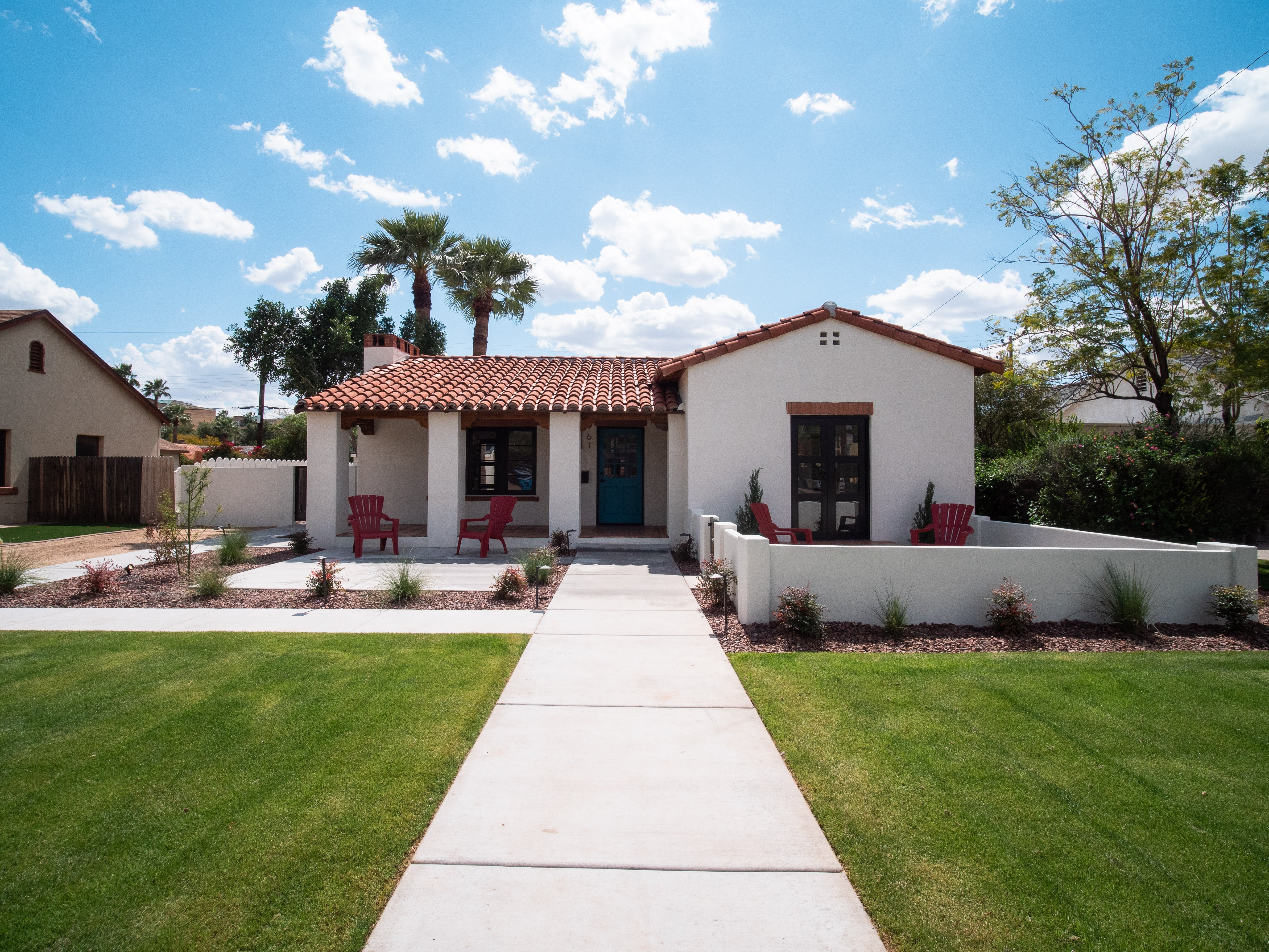 Home with Spanish tile roof has great curb appeal after the homeowner used one of The District's alternative ways to sell your house